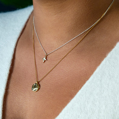 9ct Gold Disco Inferno Necklace