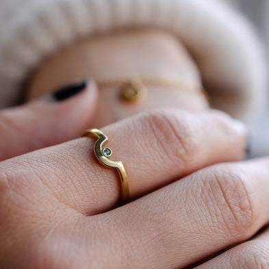 Over The Rainbow Birthstone Ring