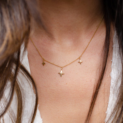 Scattered Wandering Star Necklace