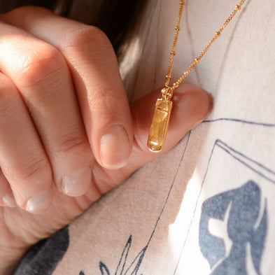 Moon River Bar Necklace