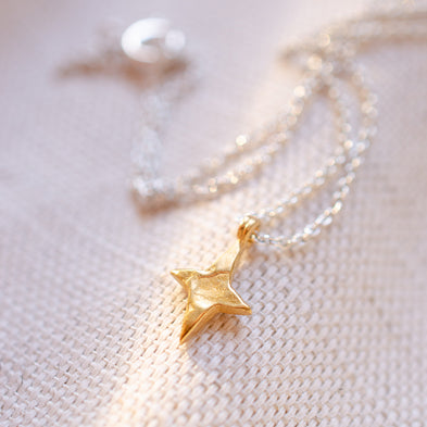 Personalised Wandering Star Necklace